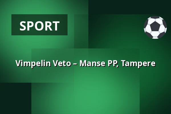 Vimpelin Veto – Manse PP, Tampere — Saarikenttä, Vimpeli