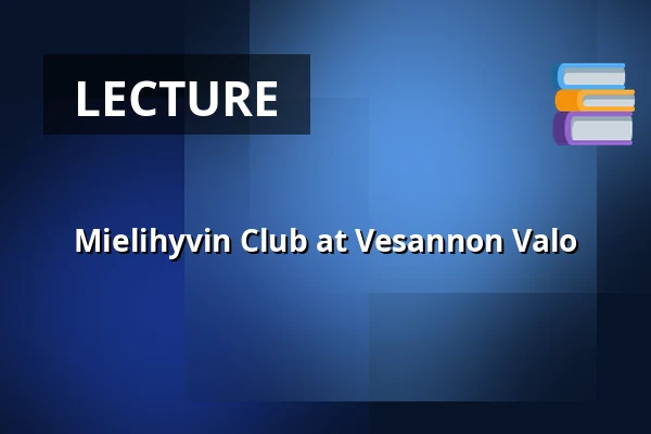 Mielihyvin Club at Vesannon Valo — Vesannon Valo – yhdistystalo, Vesanto