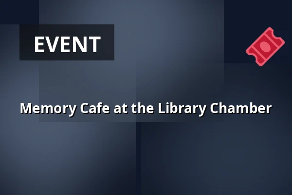 Memory Cafe at the Library Chamber — Kirjastokammari, Vesanto
