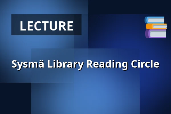 Sysmä Library Reading Circle — sysmän kunnankirjasto, Sysmä
