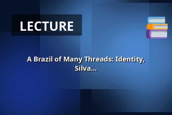 A Brazil of Many Threads: Identity, Belonging and Cultural Resistance - Marisa Silva in Helsinki — kalasatama vapaakaupunki olohuone, Helsinki