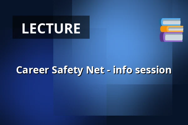 Career Safety Net - info session — kalasatama vapaakaupunki olohuone, Helsinki