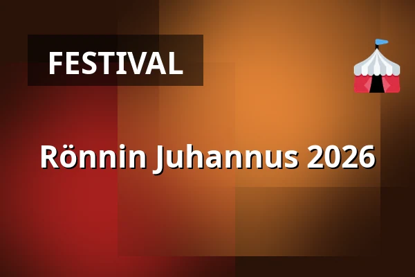 Rönnin Juhannus 2026 — Rönnin lava, Eräjärvi