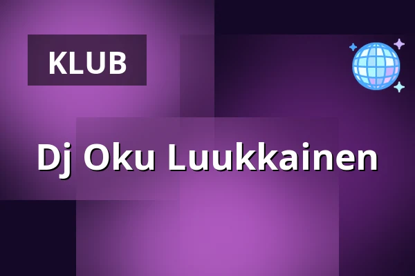 Dj Oku Luukkainen — Ravintola Valdemari, Rovaniemi