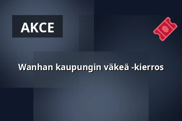 Wanhan kaupungin väkeä -kierros — Wanha Raahe, Raahe