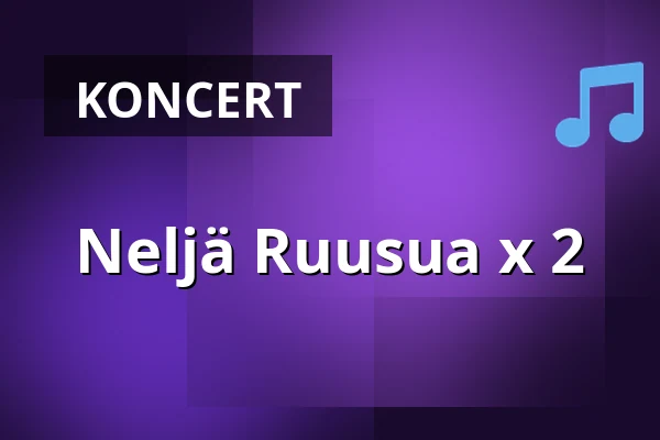 Neljä Ruusua x 2 — Laukon kartano, Vesilahti
