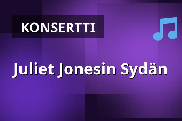 Juliet Jonesin Sydän — Tavastia-klubi, Helsinki