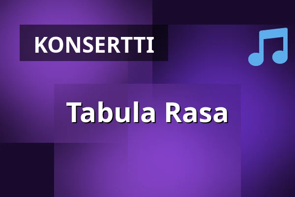 Tabula Rasa — Kirjaslammen tanssilava, Valkeakoski