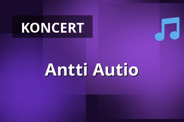 Antti Autio — Sawohouse Garden Live, Kuopio