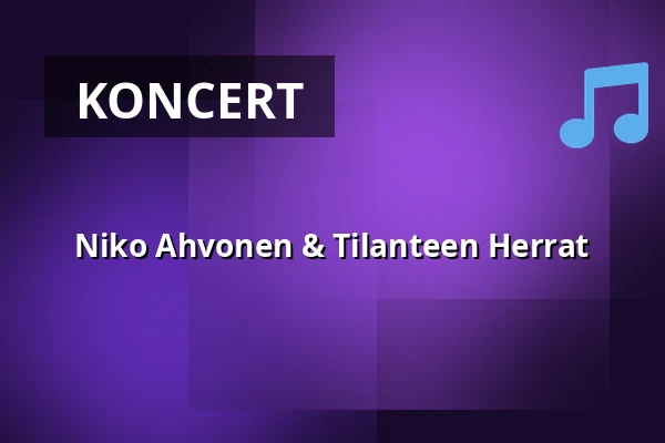 Niko Ahvonen & Tilanteen Herrat — Villatehtaan kesäterassi, Hyvinkää