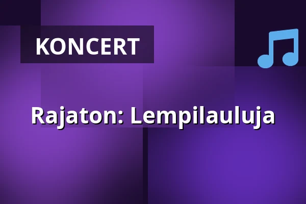 Rajaton: Lempilauluja — Dragsfjärdin kirkko, Dragsfjärd