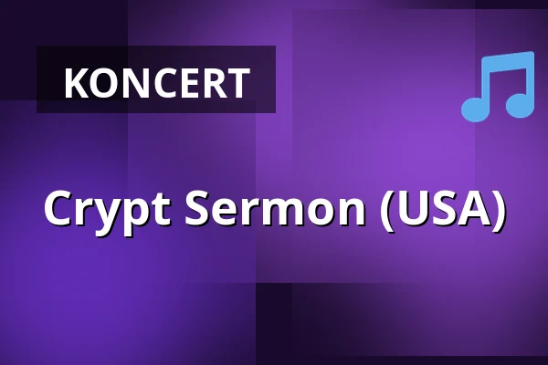 Crypt Sermon (USA) — On The Rocks, Helsinki