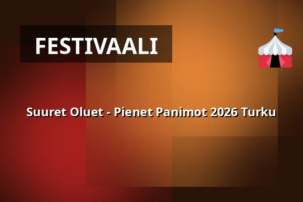 Suuret Oluet - Pienet Panimot 2026 Turku — Brahenpuisto / Tuomiokirkontori, Turku