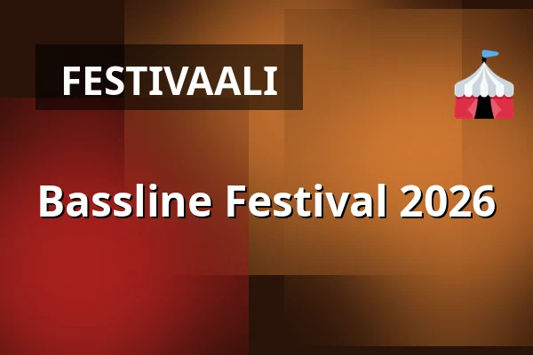 Bassline Festival 2026 — Valkoinen Sali, Helsinki