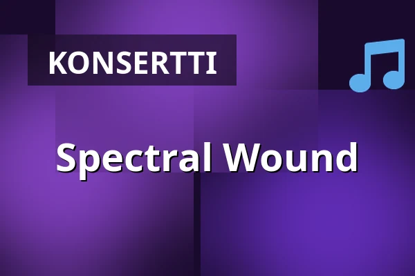 Spectral Wound — Saarihelvetti Festival, Tampere