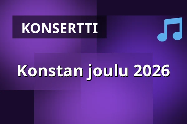 Konstan joulu 2026 — Naantalin Kirkko, Naantali
