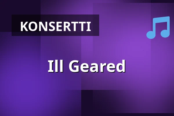 Ill Geared — Bar Lepakkomies, Helsinki