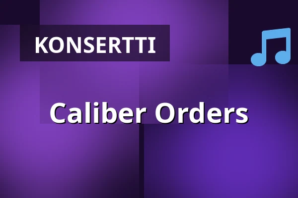 Caliber Orders — Bar Loose, Helsinki