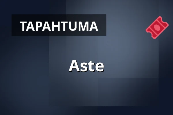 Aste — Hahdenniemen uimaranta, Raisio