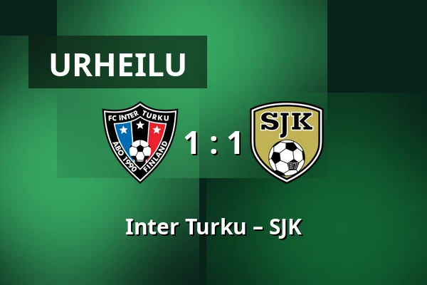 Inter Turku – SJK — Veritas Stadion, Turku