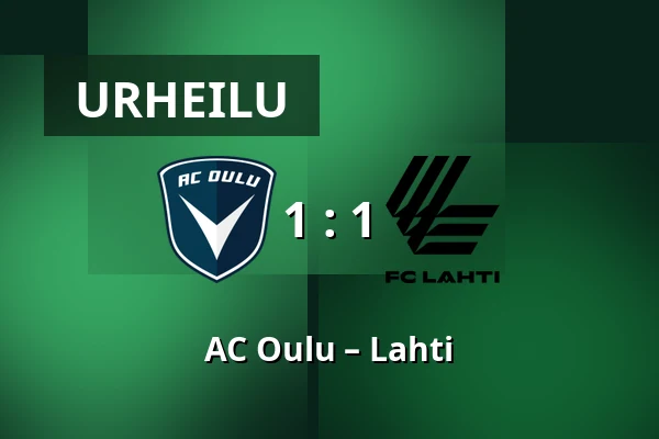 AC Oulu – Lahti — Raatin stadion, Oulu