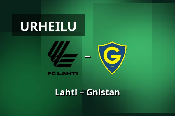 Lahti – Gnistan — Lahden Stadion, Lahti
