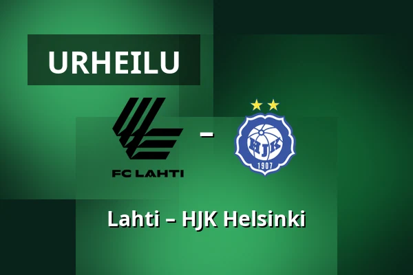 Lahti – HJK Helsinki — Lahden Stadion, Lahti
