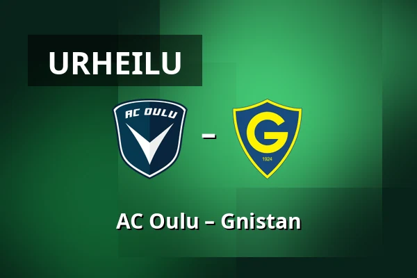 AC Oulu – Gnistan — Raatin stadion, Oulu