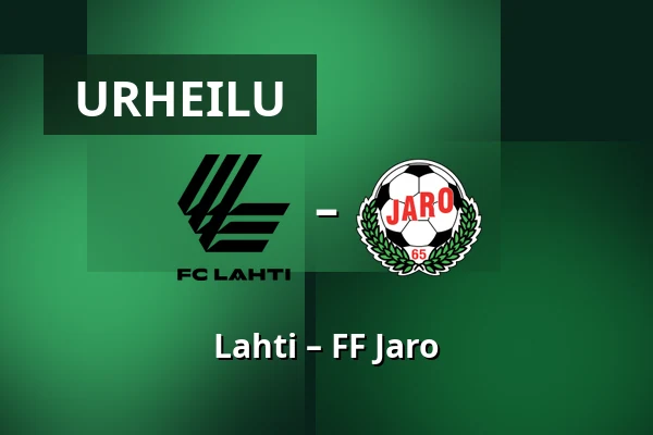 Lahti – FF Jaro — Lahden Stadion, Lahti