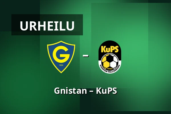 Gnistan – KuPS — Mustapekka Areena, Helsinki