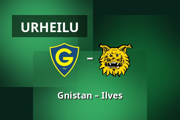 Gnistan – Ilves — Mustapekka Areena, Helsinki
