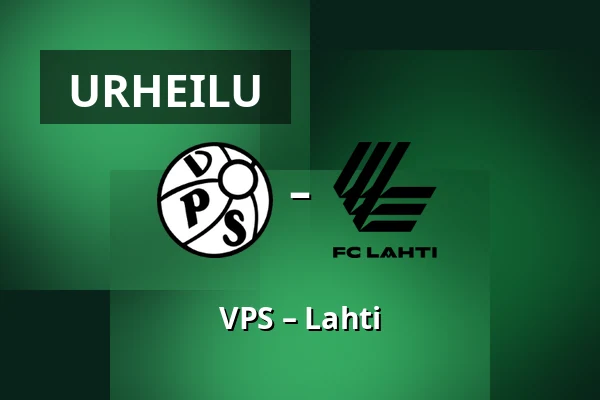 VPS – Lahti — Lemonsoft Stadion, Vaasa