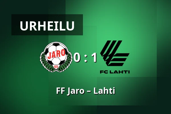 FF Jaro – Lahti — Project Liv Arena, Pietarsaari