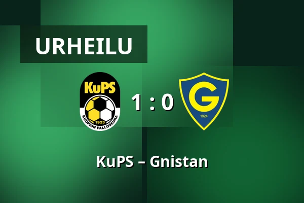 KuPS – Gnistan — Vare Areena, Kuopio