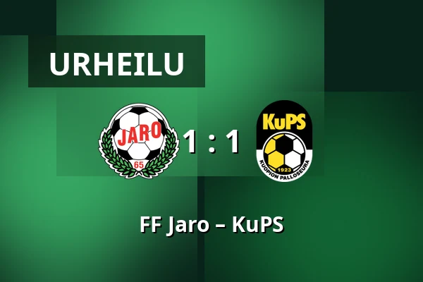 FF Jaro – KuPS — Project Liv Arena, Pietarsaari