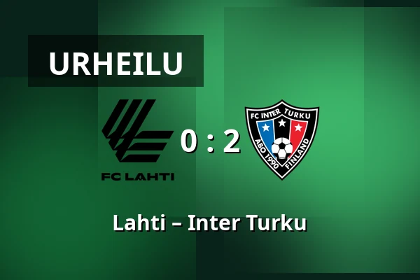 Lahti – Inter Turku — Lahden Stadion, Lahti