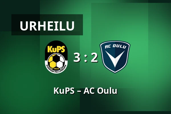 KuPS – AC Oulu — Vare Areena, Kuopio