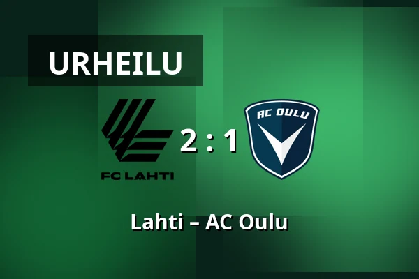 Lahti – AC Oulu — Lahden Stadion, Lahti