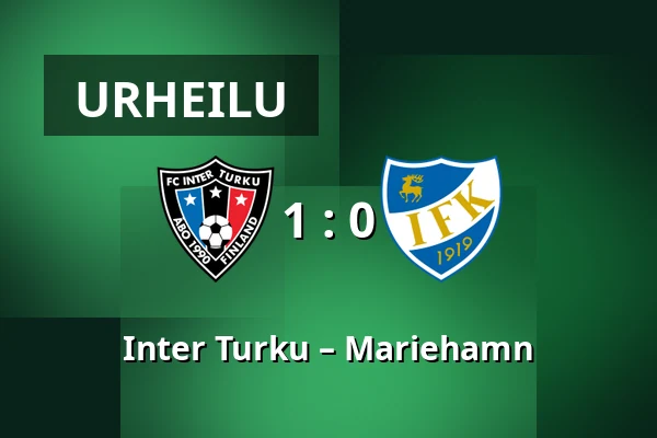 Inter Turku – Mariehamn — Veritas Stadion, Turku