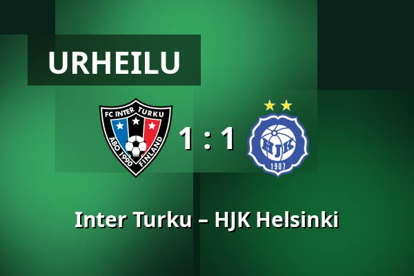 Inter Turku – HJK Helsinki — Veritas Stadion, Turku