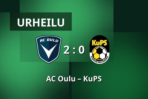 AC Oulu – KuPS — Raatin stadion, Oulu