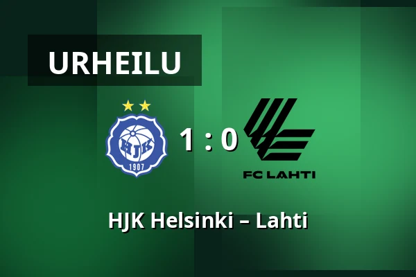 HJK Helsinki – Lahti — Bolt Arena, Helsinki