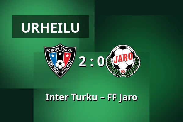Inter Turku – FF Jaro — Veritas Stadion, Turku