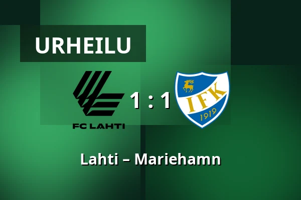 Lahti – Mariehamn — Lahden Stadion, Lahti