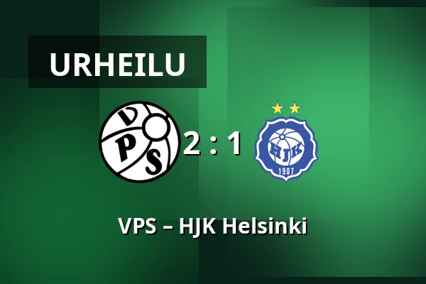 VPS – HJK Helsinki — Lemonsoft Stadion, Vaasa