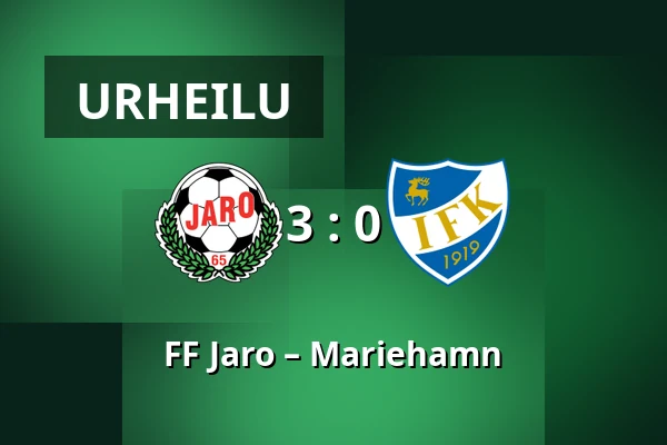 FF Jaro – Mariehamn — Project Liv Arena, Pietarsaari