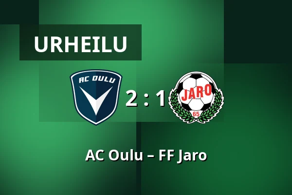 AC Oulu – FF Jaro — Raatin stadion, Oulu