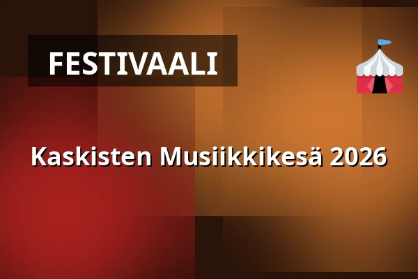 Kaskisten Musiikkikesä 2026 — Närpiön kirkko, Närpiö