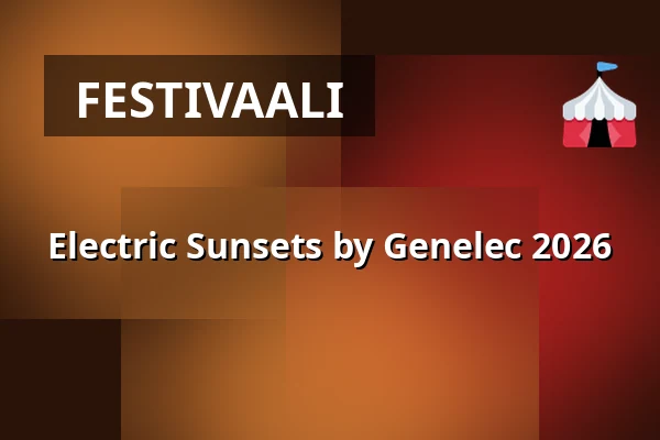 Electric Sunsets by Genelec 2026 — Kuopio