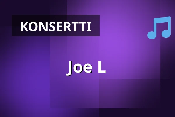 Joe L — Cafe Jazz, Pori